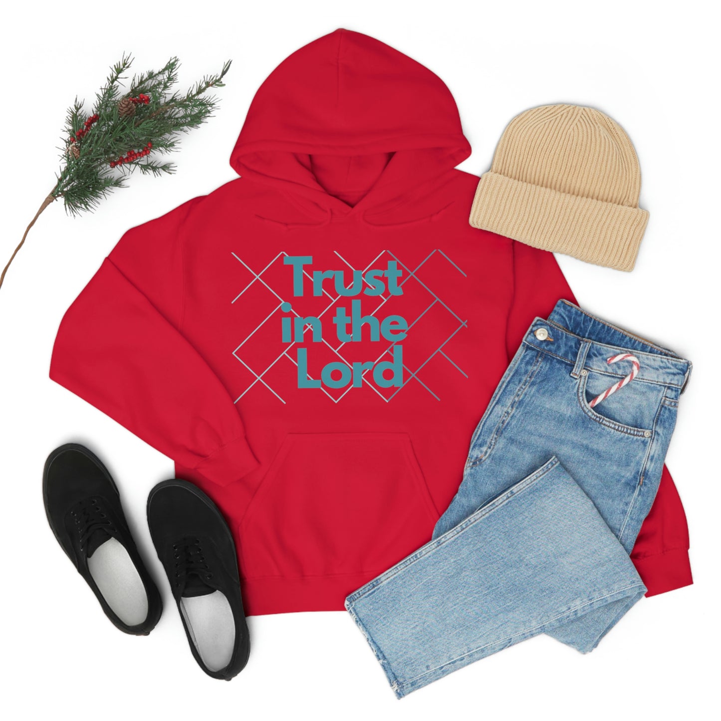 Trust - Women's Christian Hooded Sweatshirt