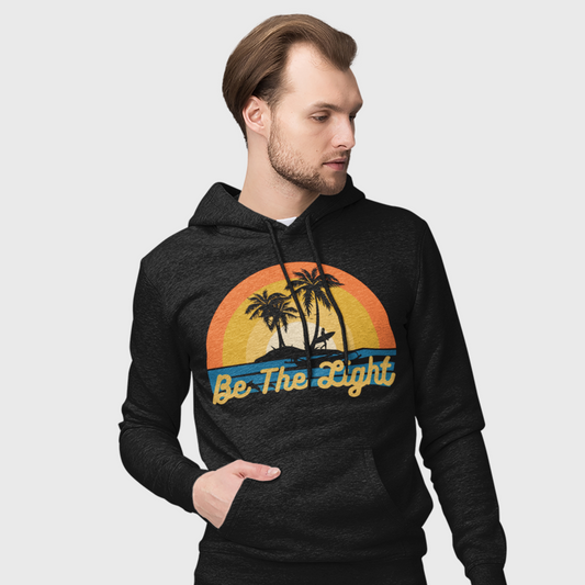 Be the Light - Men's Christian Hooded Sweatshirt
