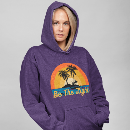 Be the Light - Women's Christian Hooded Sweatshirt