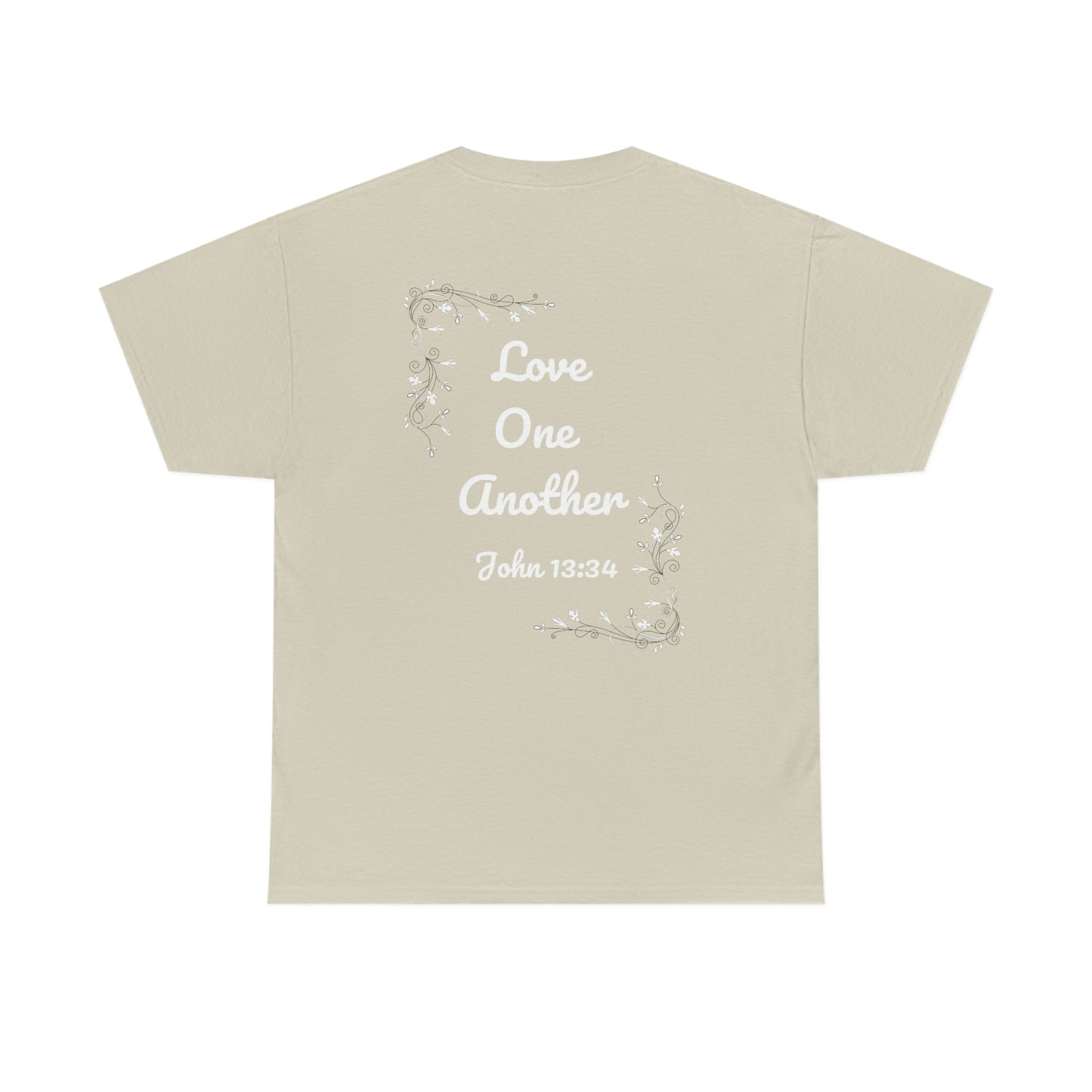 Love One Another - Woman's Christian Cotton Tee