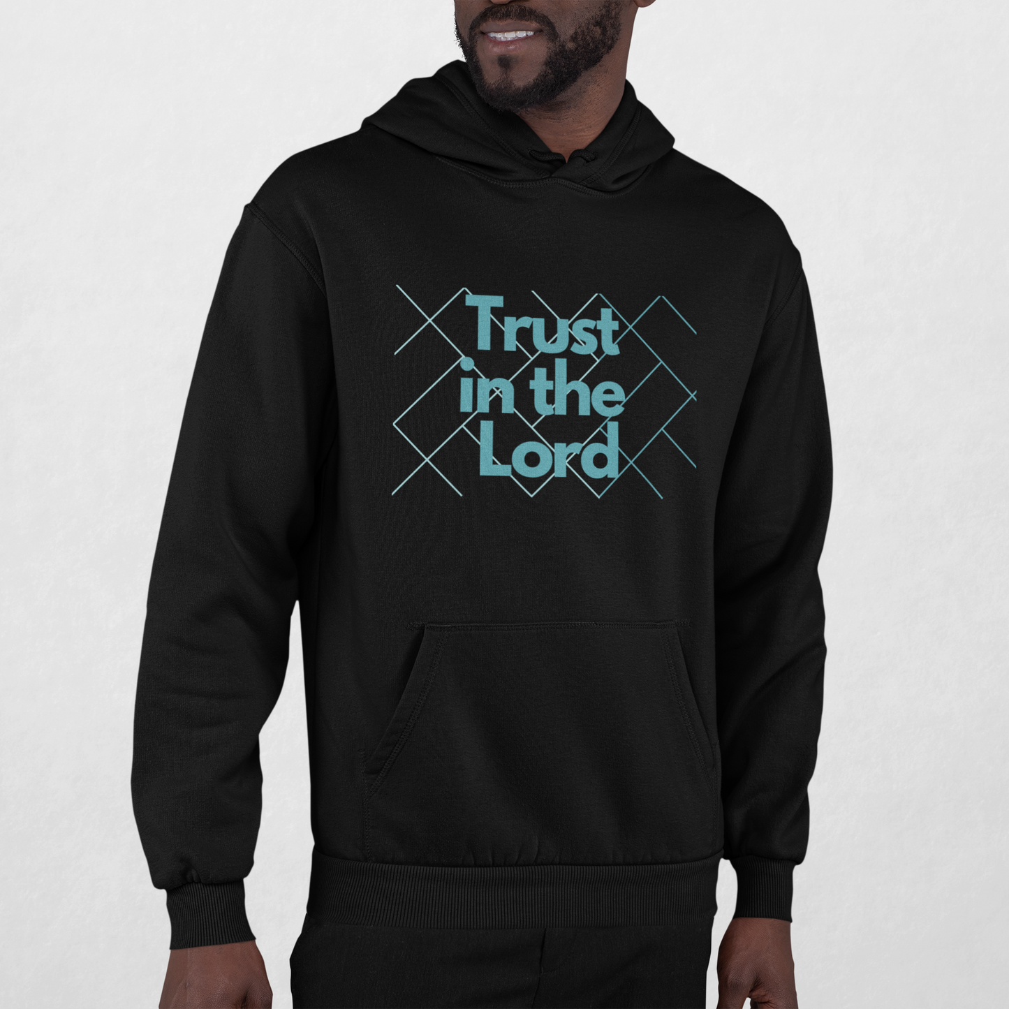 Trust - Men's Christian Hooded Sweatshirt